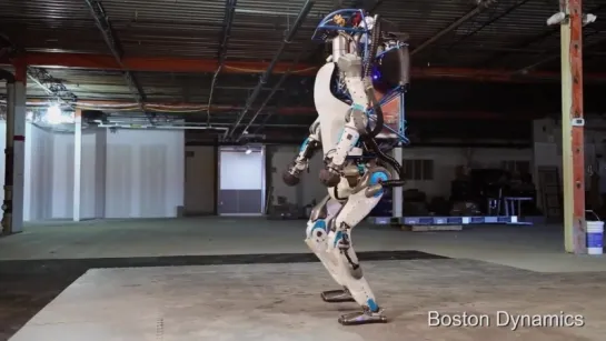 Революционный  прямоходящий робот Atlas от Boston Dynamics