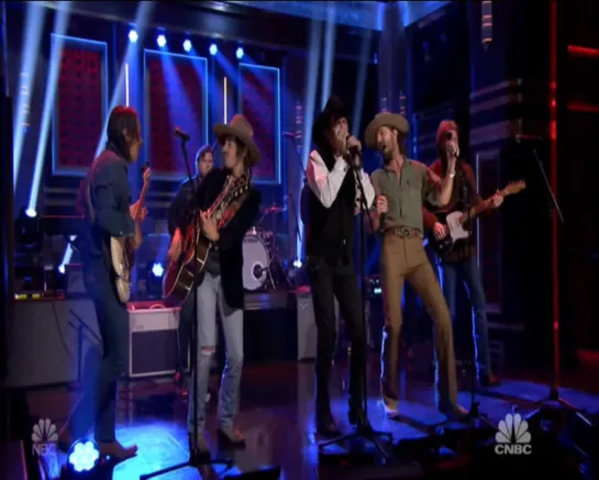 Brooks & Dunn feat. Midland - Boot Scootin Boogie (The Tonight Show Starring Jimmy Fallon - 2019-04-09)