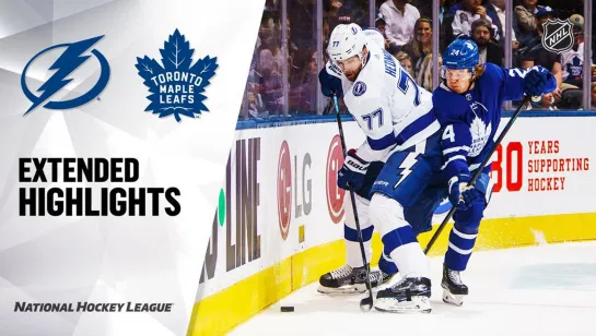 Condensed Game: TBL @ TOR Oct 10, 2019