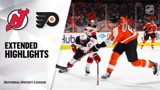 Condensed Game: NJD@PHI Oct 9, 2019