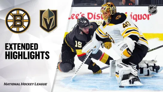 Condensed Games: BOS @ VGK Oct 8, 2019