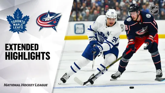 Condensed Game: TOR @ CBJ Oct 4, 2019