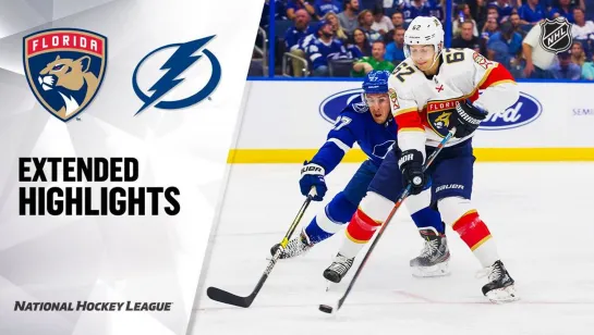 Condensed Game: FLA @ TBL Oct 3, 2019