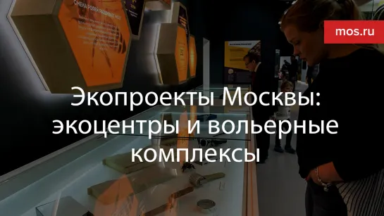 Экопроекты Москвы: экоцентры и вольерные комплексы