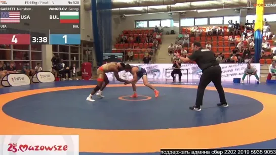 FS POLAND OPEN2023 61kg 3 Garrett vs. Vangelov