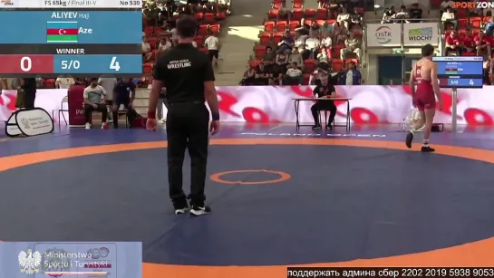 FS POLAND OPEN2023 65kg 3 Finesilver vs. Aliyev