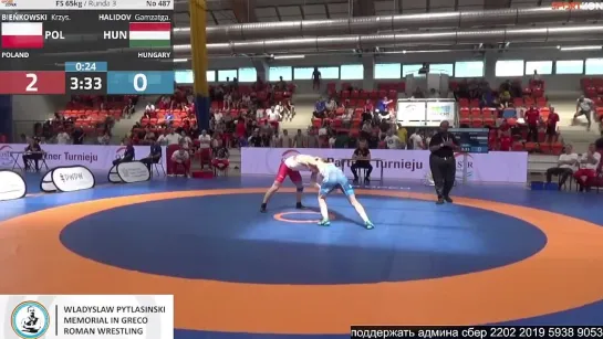 FS POLAND OPEN2023 65kg Bienkowski vs. Halidov