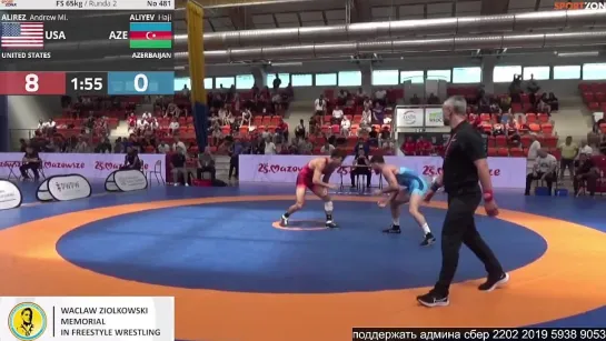 FS POLAND OPEN2023 65kg Alirez vs. Aliyev