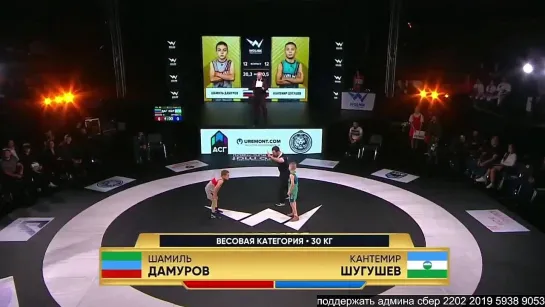 WOLNIK 10 30kg Дамуров vs. Шугушев