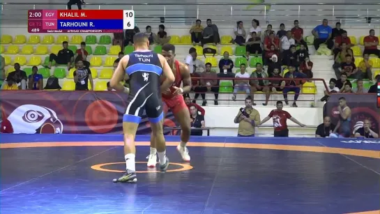 Mohamed Ehab Mohamed Khalil (EGY) vs Radhwen Tarhouni (TUN) - Final __ African c