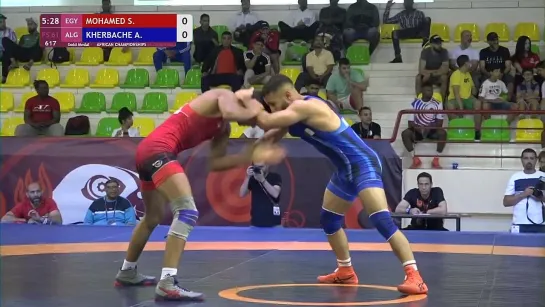 GOLD FS - 61 kg_ S. MOHAMED (EGY) v. A. KHERBACHE (ALG)