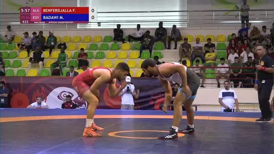 GOLD FS - 86 kg_ F. BENFERDJALLA (ALG) v. M. BADAWI (EGY)