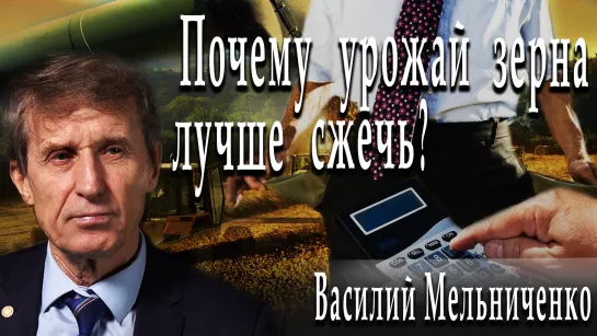 Почему урожай зерна лучше сжечь? #ВасилийМельниченко #ДмитрийДанилов