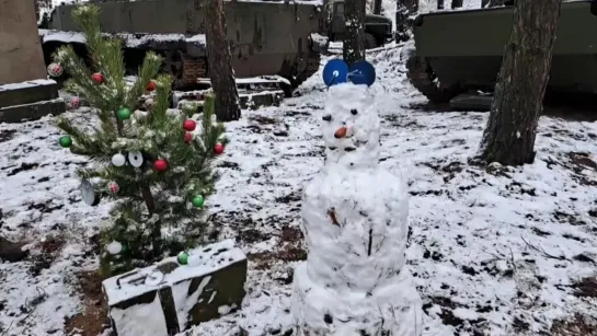 Празднование Нового года в зоне СВО