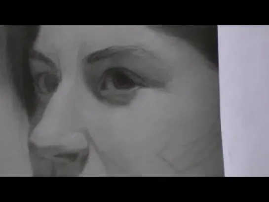 [Time-lapse Portrait Drawing Demonstration by David Jamieson #2]