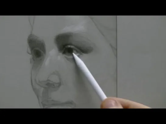 [Time-lapse Portrait Drawing Demonstration by David Jamieson #3]