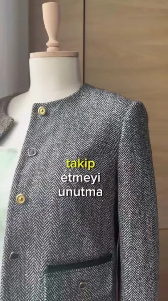 ✨Как втачать рукав в жакет...🧵✂️