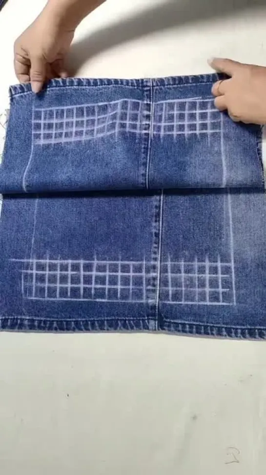 Denim bag transformationWe are Custom A Small Quantity Clothing Manufacturer_NO _MOQ per style_WhatsApp-+86 186 81169646#garment