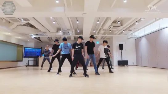 [РУСС. САБ] 170804 EXO - The Eve @ Dance Practice