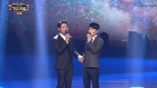 161229 Gayo Daechukje EXO Chen x Hwang Chi Yeol - Never Ending Story