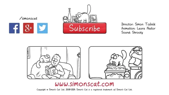 Simon's Cat - Scaredy Cat (A Halloween Special)