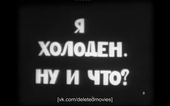 «Я холоден, ну и что?» | 1987 |  Игорь Алейников, Глеб Алейников | СССР | короткометражка