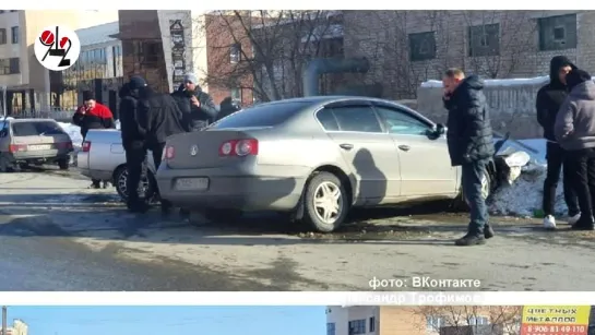 В ДТП, попавшем на видео, обвиняют обоих водите