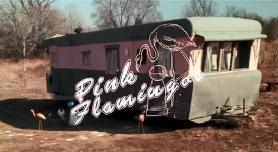 Розовые фламинго /Pink Flamingos  (1972) dir. John Waters