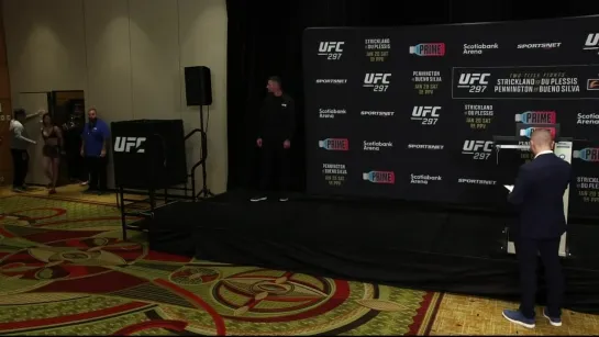 ufc 297 official weigh-in