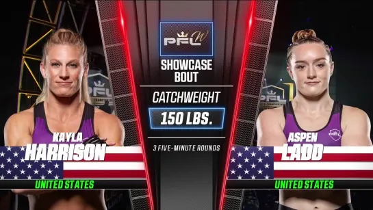 kayla harrison vs aspen ladd - pfl ceremonial face-off