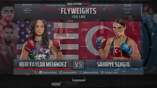 keri taylor-melendez vs sabriye sengul - bellator 301 ceremonial weigh-in