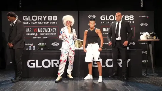 tiffany van soest vs sarah moussaddak - glory 88 press-conference face-off