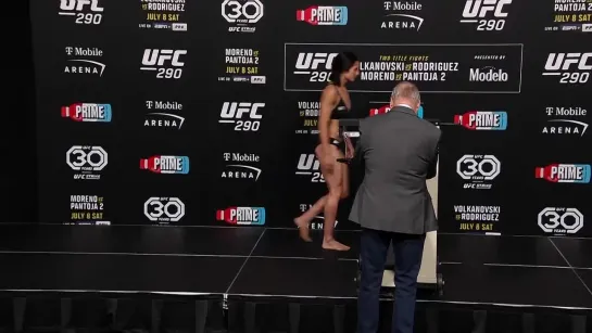 ufc 290 official weigh-in