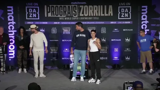 ramla ali vs julissa guzman - weigh-in face-off