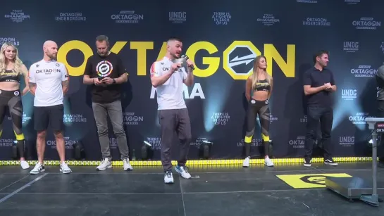 sofiia bagishvili vs jacinta austin - oktagon 44 weigh-in face-off