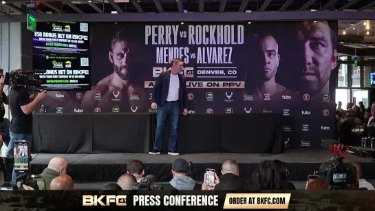 christine ferea vs bec rawlings - bkfc 41 press-conference face-off