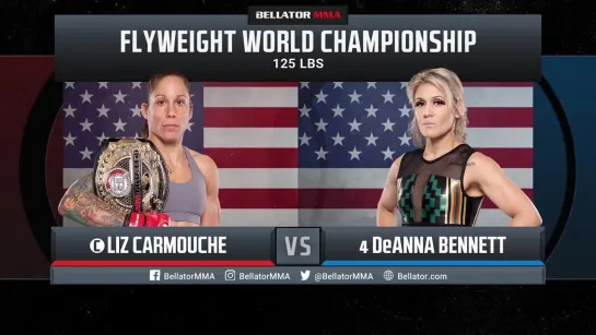 liz carmouche vs deanna bennett - bellator 294 ceremonial weigh-in