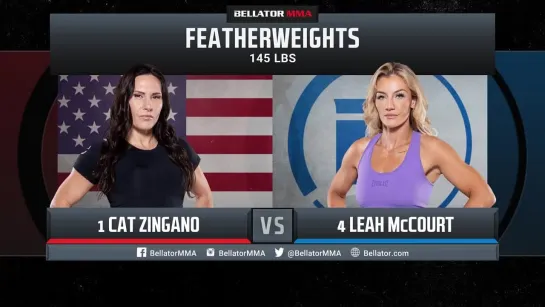 cat zingano vs leah mccourt - bellator 293 weigh-in face-off