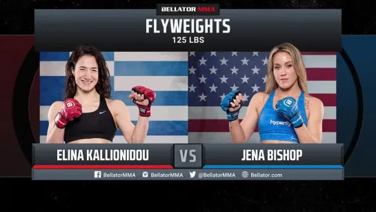 elina kallionidou vs jena bishop - ceremonial face-off