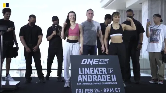 danielle kelly vs ayaka miura - one fight night 7 weigh-in face-off