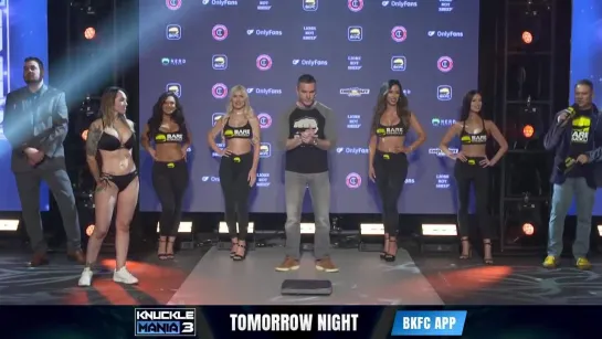 jayme hinshaw vs charisa sigala - bkfc knucklemania 3 weigh-in face-off