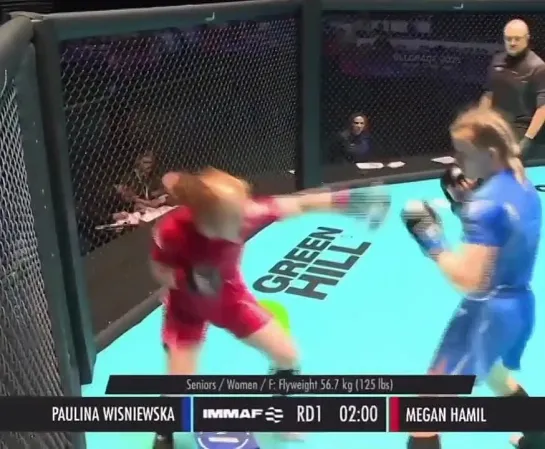 paulina wisniewska vs megan hamill