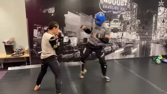 alexa grasso drilling the counter to spinning kick