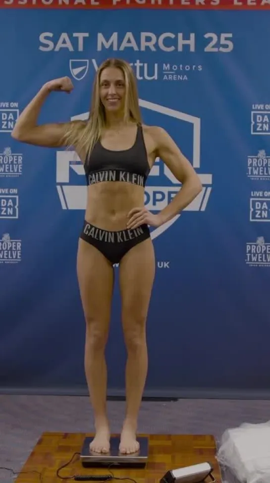 dakota ditcheva pfl europe official weigh-in