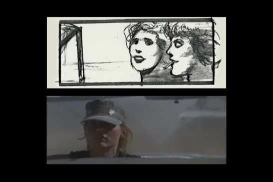 Thelma & Louise - Storyboard for final scene