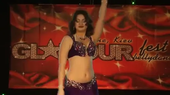 Valeria Shapovalova ⊰⊱ GLAMOUR  bellydance Open stage '14.