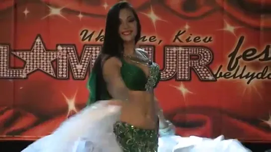 Anna Fushtey ⊰⊱ GLAMOUR  bellydance Open stage '14.