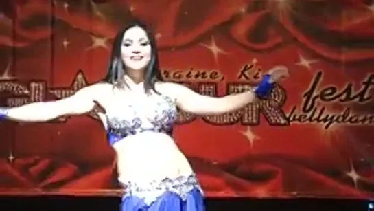 Anastasia Losihina ⊰⊱ GLAMOUR  bellydance Open stage '14.