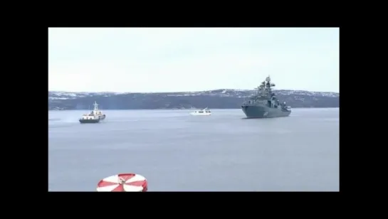 Североморск. Военно-морской парад 9 мая 2015 года