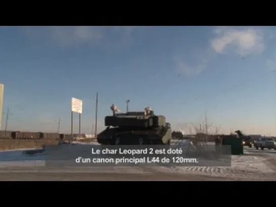 Канадская армия получила модернизированные танки "Leopard 2"